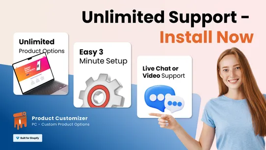 PC ‑ Custom Product Options screenshot