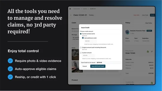 Umbrella: In‑house Warranties screenshot