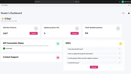FHE ProMapp screenshot