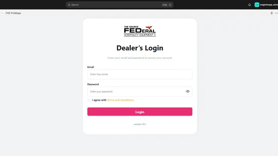 FHE ProMapp screenshot