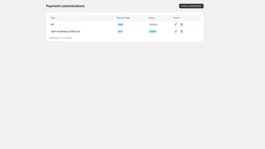 MPH Checkout extensions screenshot
