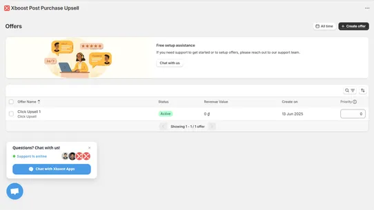 Xboost Post Purchase Upsell screenshot