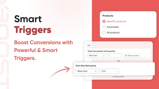 Xboost Post Purchase Upsell screenshot
