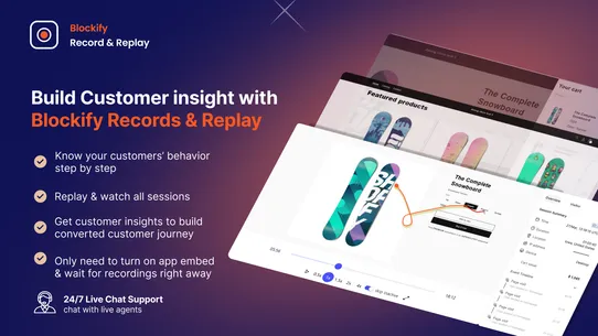Blockify Records &amp; Replay screenshot