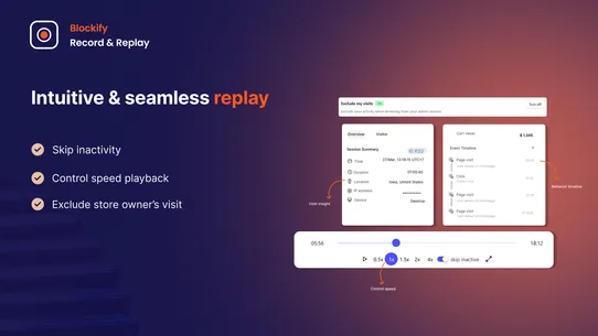 Blockify Records &amp; Replay screenshot