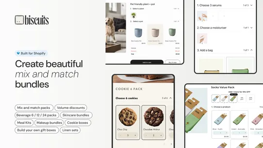 Biscuits Bundle Builder screenshot
