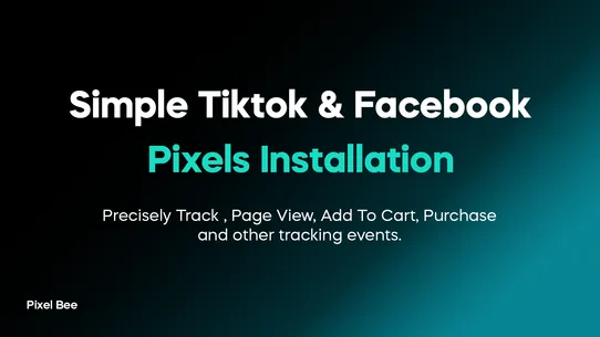 α Facebook Pixel ‑Tiktok Pixel screenshot