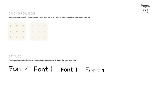 PaperDay ‑ Simple Team Notes screenshot