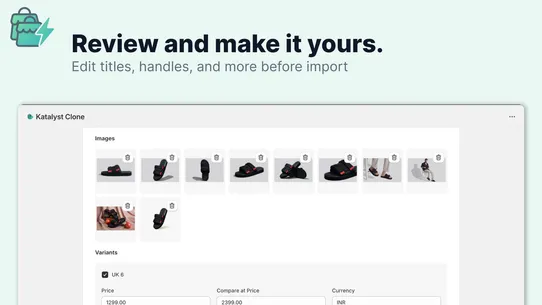 Katalyst Clone: Copy Products screenshot