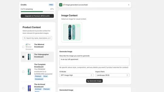 Kopi AI: Create Product Images screenshot