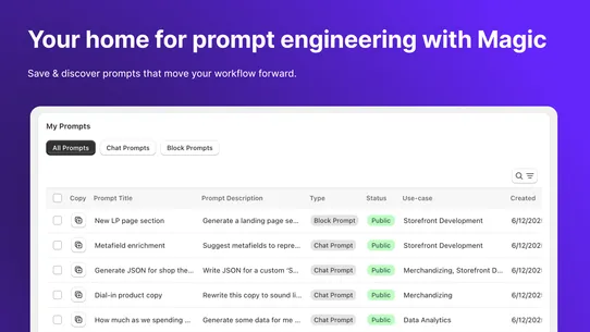 Magic Prompts: AI Prompt Kit screenshot