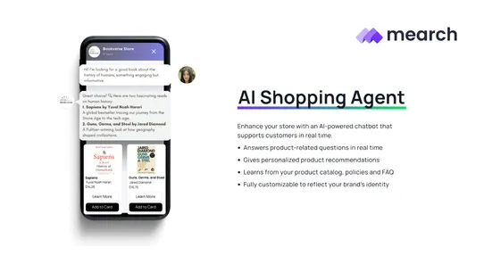 Mearch: AI Sales Chatbot screenshot