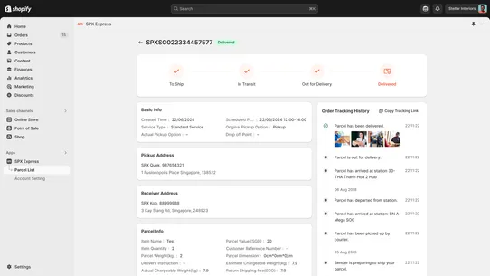SPX Express screenshot