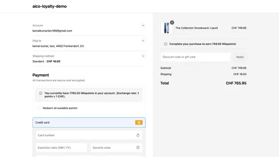 Reward Points by aico screenshot