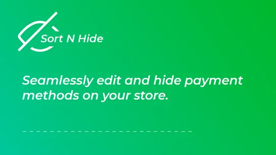 SortNHide screenshot