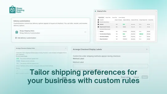 Shopy Shipping Rules Pro screenshot