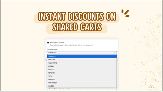 ShareBasket: Save &amp; Share Cart screenshot