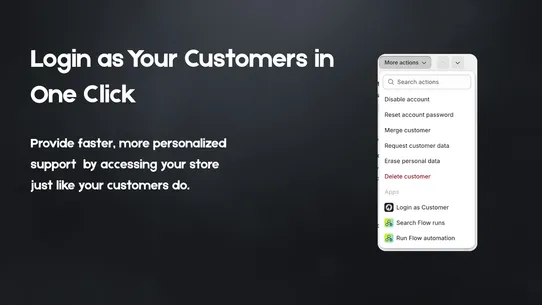 GD: Login as Customer screenshot
