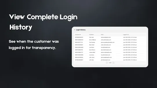 GD: Login as Customer screenshot