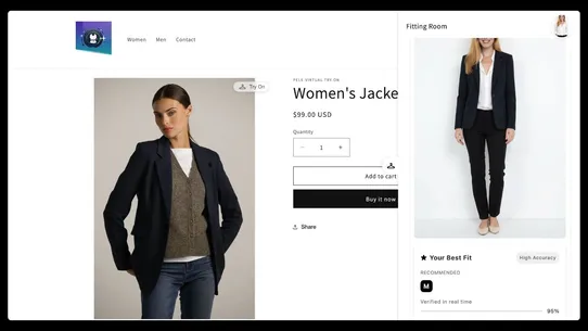 Pele AI Try On for Garments screenshot