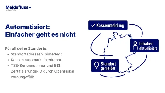 Meldefluss: TSE Meldung screenshot