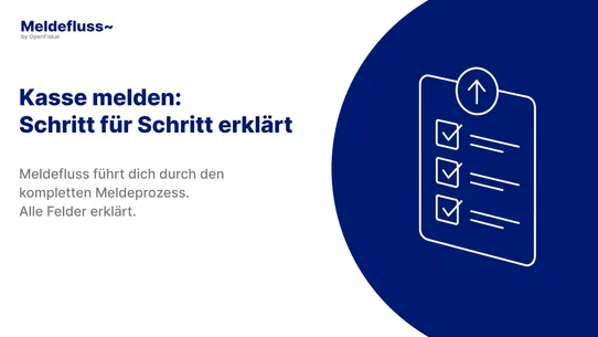 Meldefluss: TSE Meldung screenshot