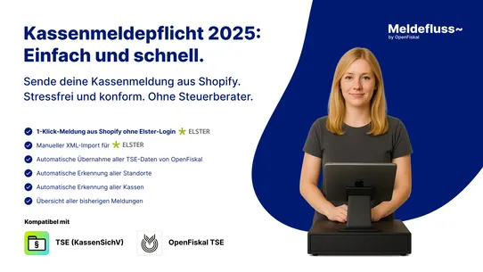 Meldefluss: TSE Meldung screenshot