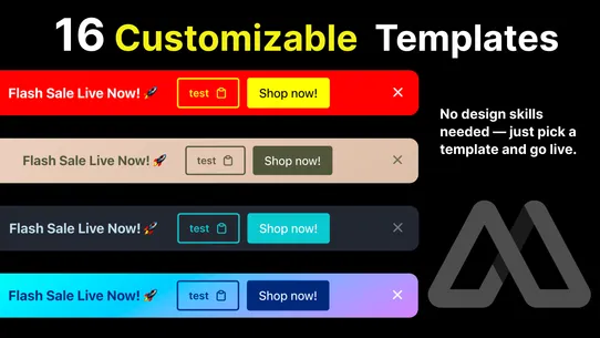 Movo AI Announcement Bar screenshot