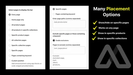 Movo AI Announcement Bar screenshot