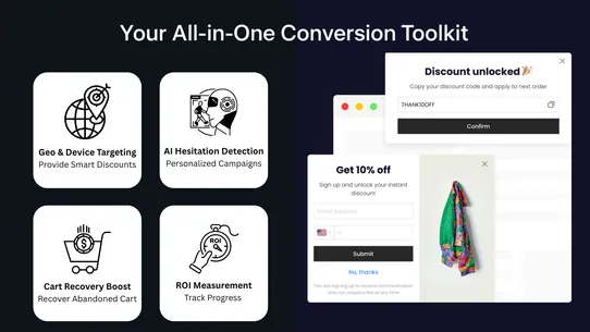 Geo Discount Popups screenshot