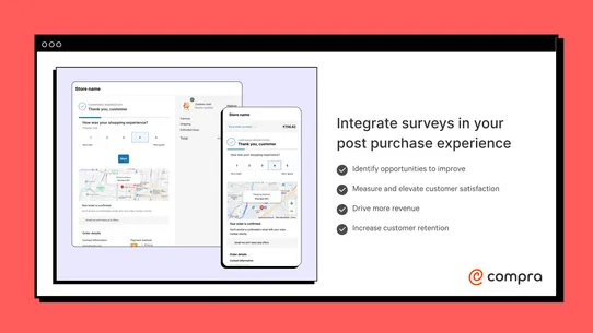 Compra Post Purchase Surveys screenshot