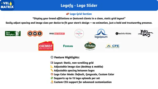 Logofy ‑ Logo Slider screenshot