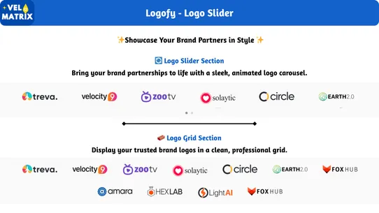 Logofy ‑ Logo Slider screenshot
