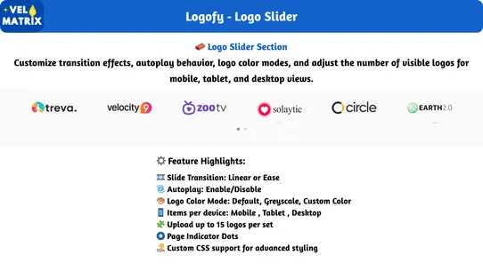 Logofy ‑ Logo Slider screenshot