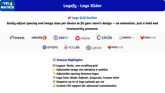 Logofy ‑ Logo Slider screenshot