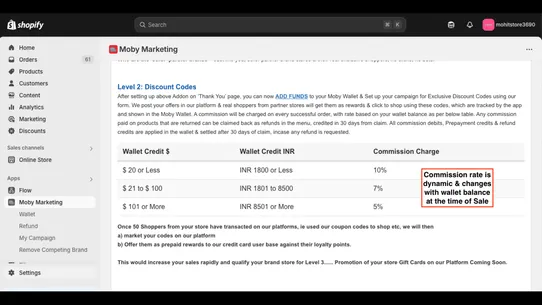 Moby Marketing screenshot