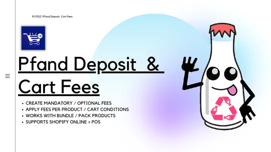 Pfand ‑ Deposit &amp; Cart Fee screenshot