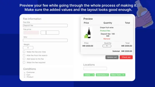 Pfand ‑ Deposit &amp; Cart Fee screenshot