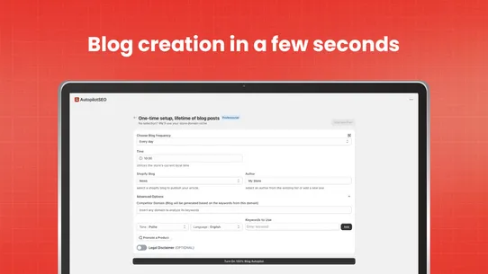 AutopilotSEO screenshot
