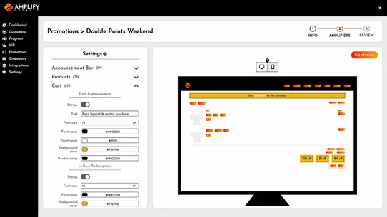 Amplify Loyalty screenshot