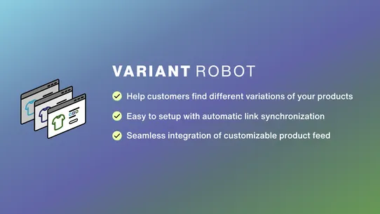 Variant Robot: Link Products screenshot