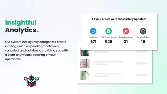 Vrobo ‑ Confirm Orders screenshot