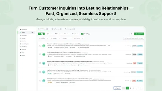 HelpEcho ‑ Customer Support screenshot