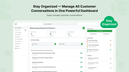 HelpEcho ‑ Customer Support screenshot