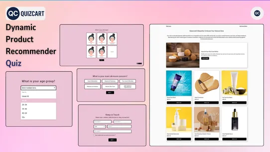 QuizCart: Product Quiz Builder screenshot