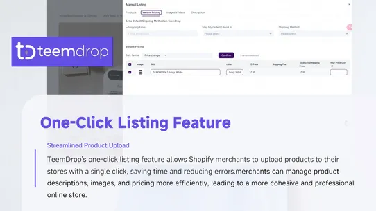 TeemDrop‑Dropshipping screenshot