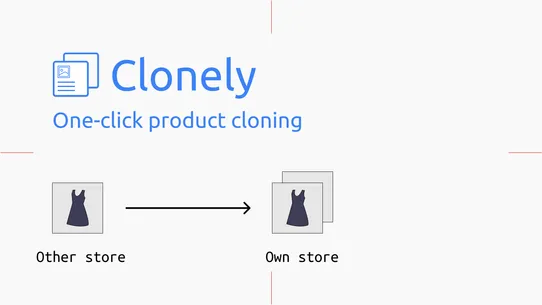 Clonely ‑ Copy Products screenshot