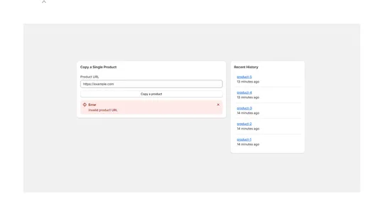 Clonely ‑ Copy Products screenshot