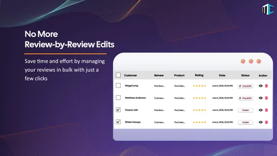 RATIFY Product Review App screenshot