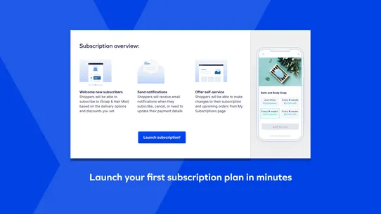 Yotpo Subscriptions screenshot